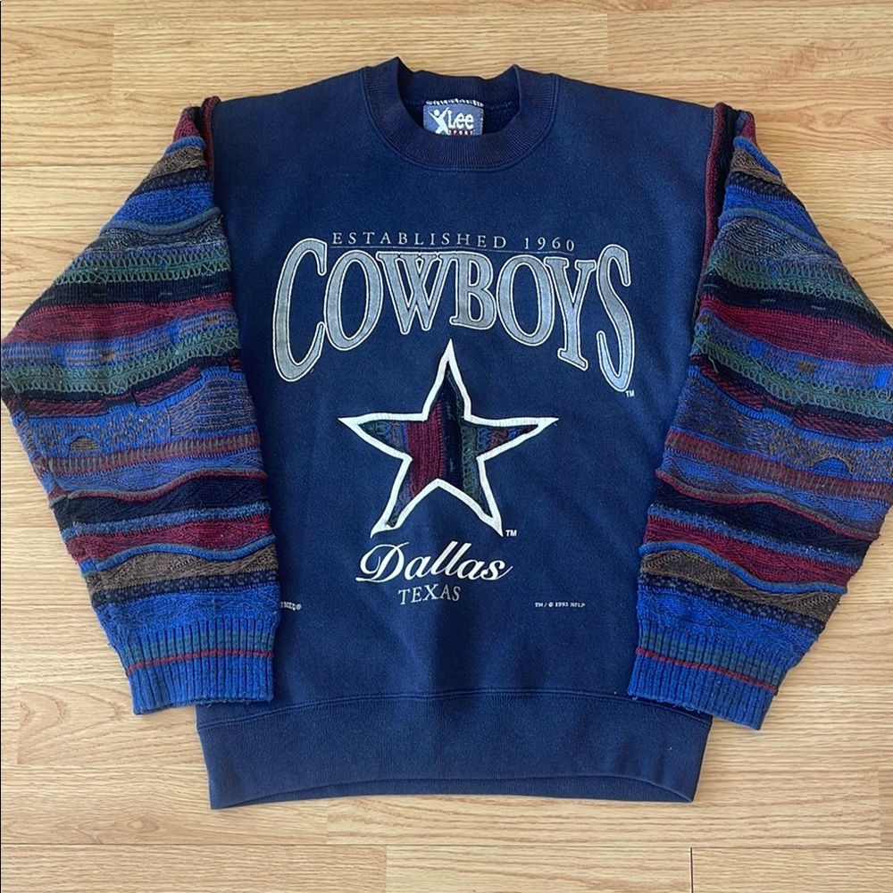 VTG Dallas Cowboys Reworked Sweater